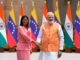 प्रधानमंत्री मोदी ने वेनेजुएला की कार्यवाहक राष्ट्रपति डेल्सी रोड्रिगेज से वार्ता की