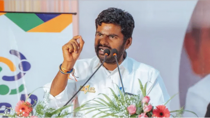 अन्नामलाई ने नयी पार्टी बनाने, तमिलनाडु में अगला चुनाव लड़ने की घोषणा की