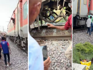 मुरैना के पास ट्रेन में आग की अफवाह फैली, उतरते समय दूसरी ट्रेन से कटकर चार लोगों की मौत