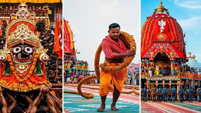 पुरी में उमड़ी श्रद्धालुओं की भीड़; भगवान जगन्नाथ, भाई-बहन गुंडिचा मंदिर में करने वाले हैं प्रवेश