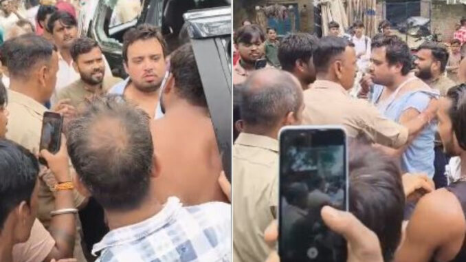 बदायूं में गाय की मृत्यु के बाद डॉक्टर से मारपीट, कार में तोड़फोड़; चार हिरासत में