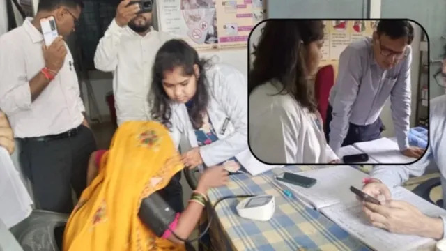 कलेक्टर के सामने स्वास्थ्य अधिकारी नहीं कर पायीं बीपी जांच, शैक्षणिक योग्यता की जांच के आदेश