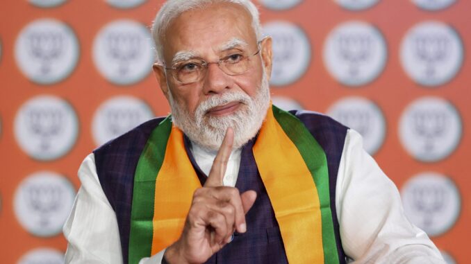 प्रधानमंत्री मोदी ने कहा, ‘कितनी ही बड़ी सत्ता मिल जाए, हमारा मूल मार्ग सेवा का ही रहेगा’